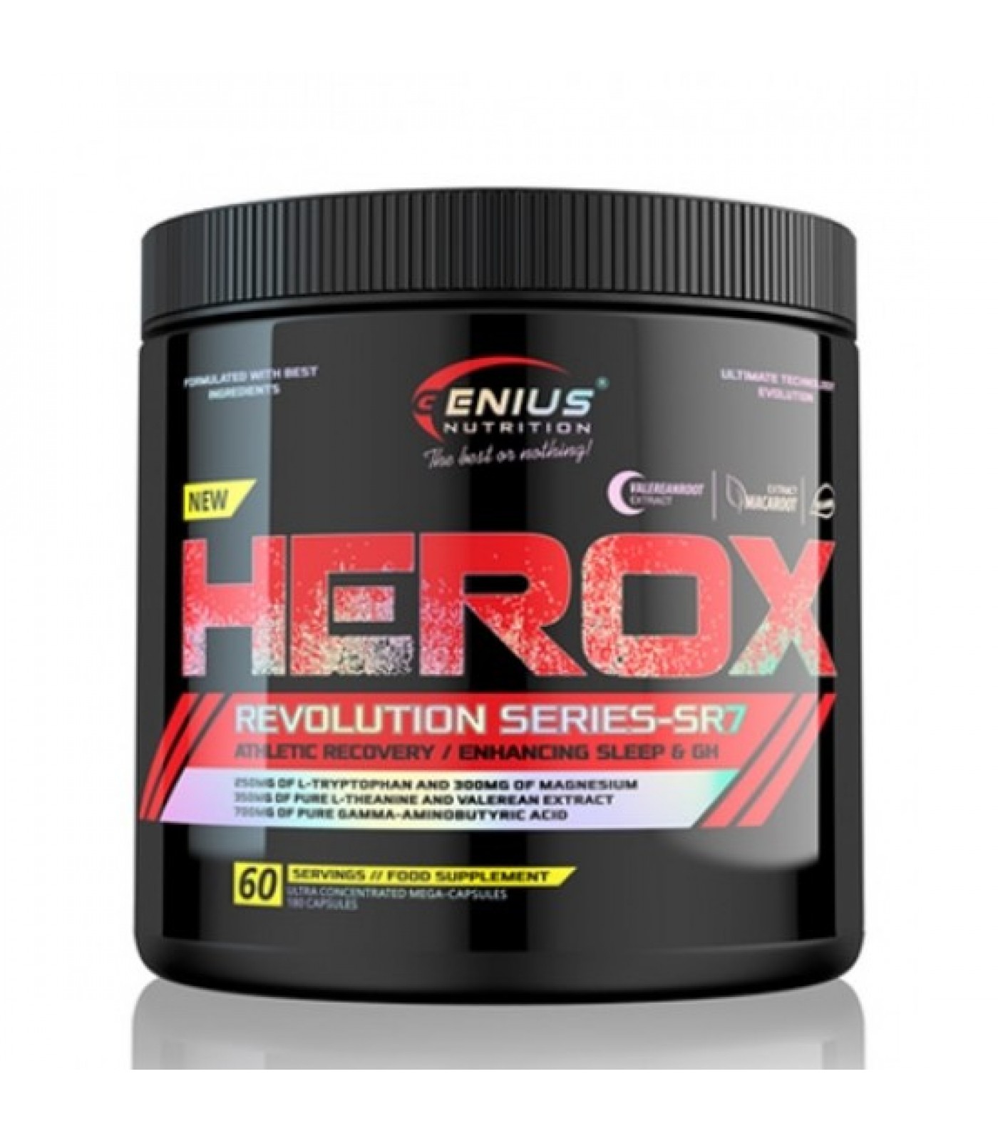 Genius Nutrition HEROX / 180 Caps